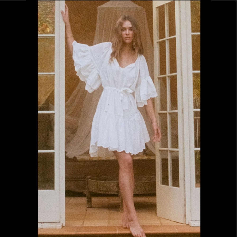 SPELL Broderie Anglais Frill Mini